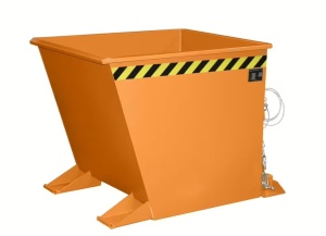 Container deseuri pentru manevrat cu caruciorul 0.5mc Bauer SGU-RZ-55 - Img 2