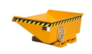 Container rabatabil pentru furcile stivuitorului - 0.275 mc - 750kg - BAUER Expo 275 - Img 1