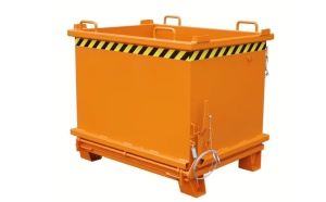 Container stivuitor cu fund basculabil 2mc, 2000kg - Bauer SB 2000 - Img 3