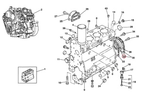 Etanșare motor Manitou 107330 - Img 2