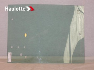 Foaie sticla luneta pentru telehandler Haulotte
