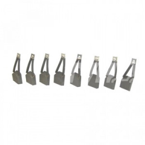 Kit 8 perii colectoare 14x25.5x35.5mm