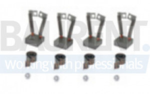 Kit perii colectoare 24,9 x 22,9 x 9,9 lift hidraulic DHOLLANDIA