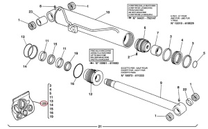 Kit reparatie cilindru ridicare Manitou 726051