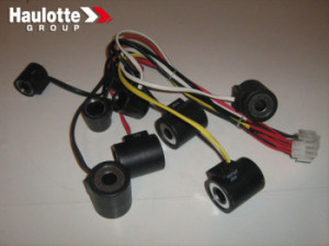 Legatura bobine bloc hidraulic nacela foarfeca electrica Haulotte Compact