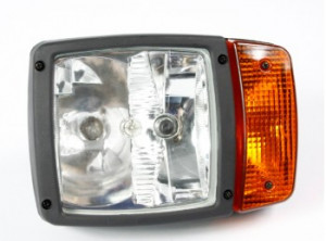 Lumina fata stanga pentru buldoexcavatoare JCB Loadall