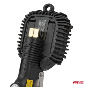 Pistol umflare roți cu manometru digital 16 bar AMIO-04483 – Pistol aer comprimat pentru verificare și reglare presiune anvelope - Img 6