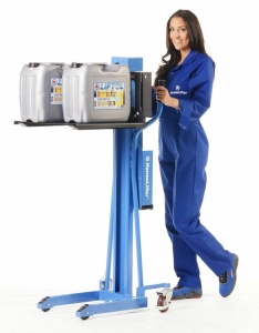 Platforma ridicare cu manivela 150kg, H 1100 mm Hanselifter HWHH150 - Img 3