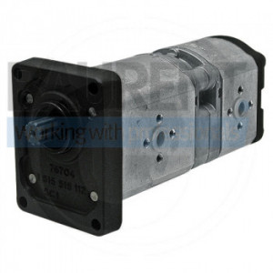 Pompa hidraulica dubla Bosch Rexroth cu rotatie spre dreapta 123996
