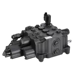 Supapa JCB Valve 3 spool loader with foat & reset 3CX 4CX 25/222579