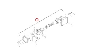 Arbore cardanic transmisie punte Manitou 934722 - Img 1