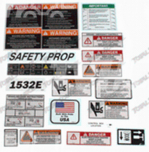 Autocolant nacele ridicatoare JLG 1532E - 256414