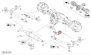 Bieleta directie Manitou 944250 - Img 2