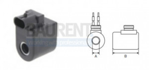 Bobina 24V 13x38 mm trapa hidraulica ERHEL HYDRIS