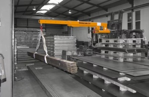 Brat prelungitor telescopic stivuitor 2500kg Bauer KT 2.5 - Img 4