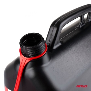 Canistră combustibil plastic 5L AMiO-02887 – Recipient omologat pentru benzină, motorină și uleiuri - Img 5