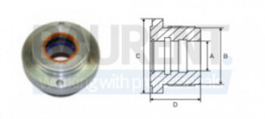 Cap cilindru 40x80x100x65 mm rampa hidraulica DHOLLANDIA