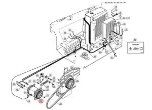 Compresor aer conditionat Manitou 52500988