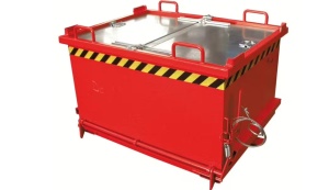 Container stivuitor cu fund basculabil 2mc, 2000kg - Bauer SB 2000 - Img 4