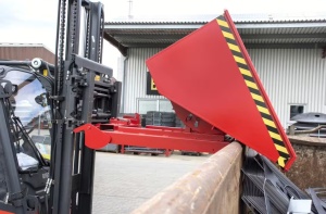 Container stivuitor cu golire automata 0.9mc, 1000kg Bauer 4A 900 - Img 6