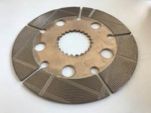 Disc de frictiune 204.5x53.3x4.8 pentru buldoexcavator CAT