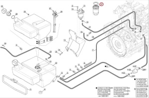 Filtru combustibil Manitou 746364 - Img 2