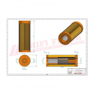 Filtru combustibil SN30026, SN 30026, Manitou 704601 - Img 2