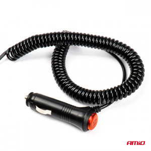 Girofar LED 12/24V - sticla galbena, magnetic W09M MAG/3 BOLT, ECE R10 80LED IP56 - Img 6