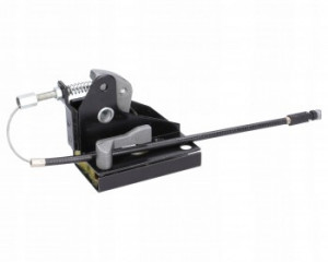 Incuietoare, maner usa stanga - pentru buldoexcavator JCB 3CX 4CX 1997-2001