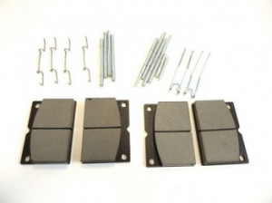 Kit placute de frana (75mm), o axa, pentru buldoexcavator JCB FASTRAC
