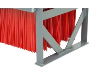 Matura atasabila pe furcile de stivuitor Lazy Sweeper M - latime 1500mm - Img 1