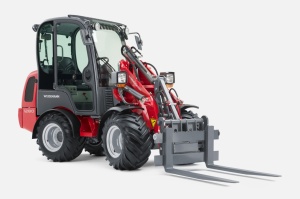 Mini incarcator frontal Weidemann Hoftrac 1280 - Img 6