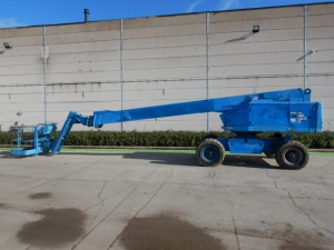 Nacela Diesel 4x4 Aichi SP21AJ cu brat telescopic 23m 2005 - B36045 - Img 2