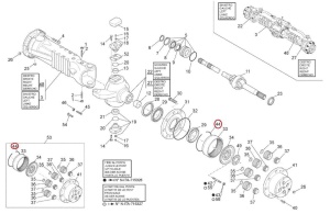 Pinion satelit reductor Manitou 562514