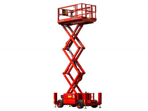 Platforma foarfeca diesel 12m LGMG SR1018D - Img 4
