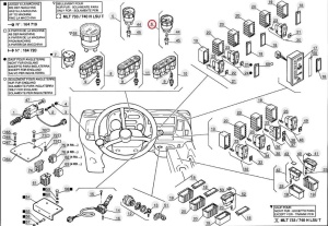 Senzor combustibil Manitou 223872