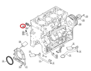 Senzor presiune Manitou 961138