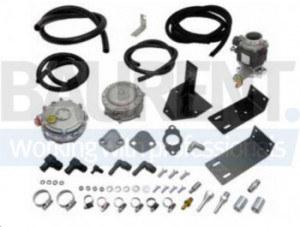 Set carburator si vaporizator utilizat pe Toyota cu motor 5K stivuitor LPG