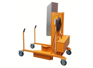 Statie varsare pubele 120-240 litri Bauer MKS-230V electrohidraulica