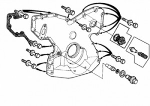 Supapa aerisire motor pentru tractoare John Deere