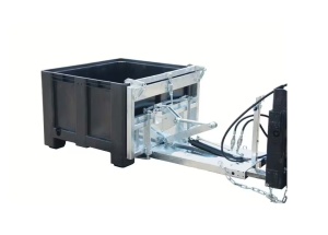 Atasament pentru basculare lazi Gitterbox - Bauer Kippomat KG-A - Img 3