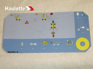 Autocolant telecomanda nacela Haulotte HA15X- HA16X 3078149810