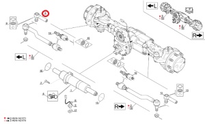 Bieleta directie Manitou 944251