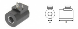 Bobina 24V 16/50 mm pentru autoutilitara ANTEO