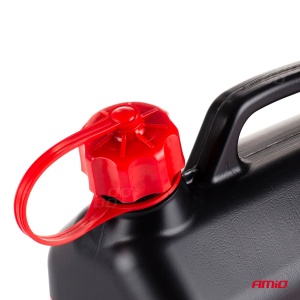 Canistră combustibil plastic 5L AMiO-02887 – Recipient omologat pentru benzină, motorină și uleiuri - Img 2