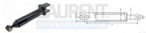 Cilindru de ridicare 60x70x80x35x35x518 trapa hidraulica SÃ–RENSEN