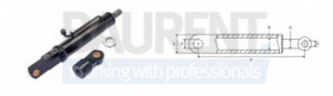 Cilindru inclinare 32x55x65x25x25x565 mm trapa hidraulica MBB PALFINGER-PALGATE-INTERLIFT