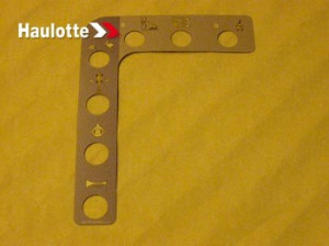 Eticheta stanga telecomanda nacela Haulotte HA32PX, H28TJ, HT43RTJPRO, HA41PX