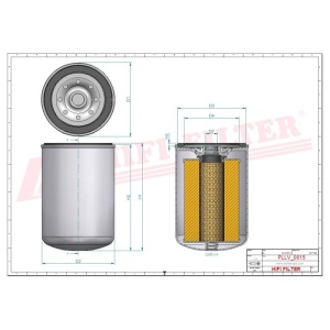 Filtru ulei SO 777, SO777 compatibil John Deere RE42051 - Img 3