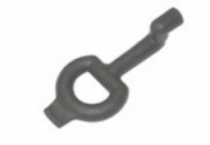 Inchizatoare 140 mm cu carlig de caiciuc pentru autoutilitara ANTEO